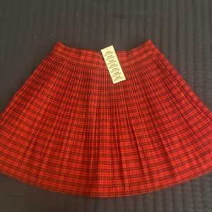 Plaid skirt
